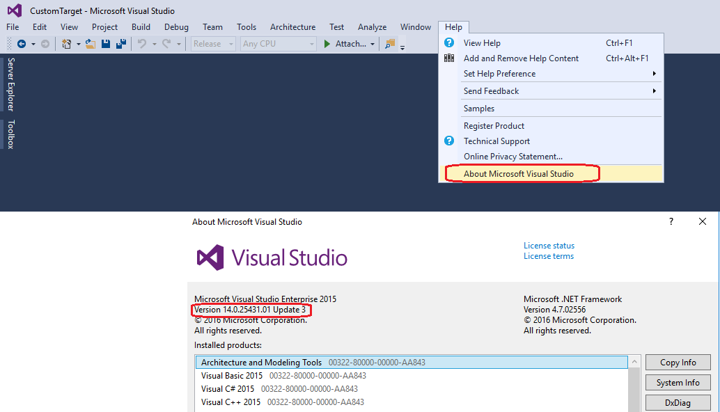 install msbuild without visual studio